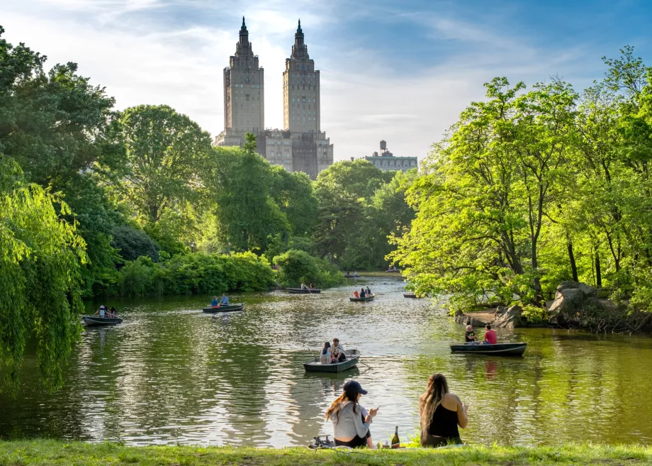 Passeios de barco no Central Park