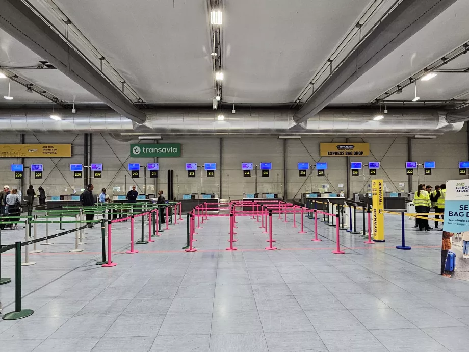 Check-in, Terminal 2