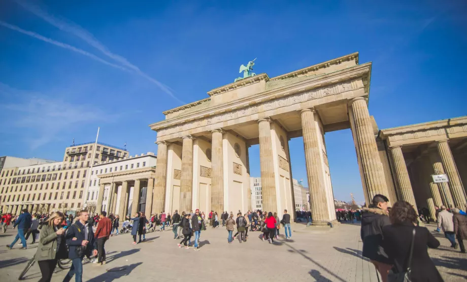 Portão de Brandenburgo em Berlim