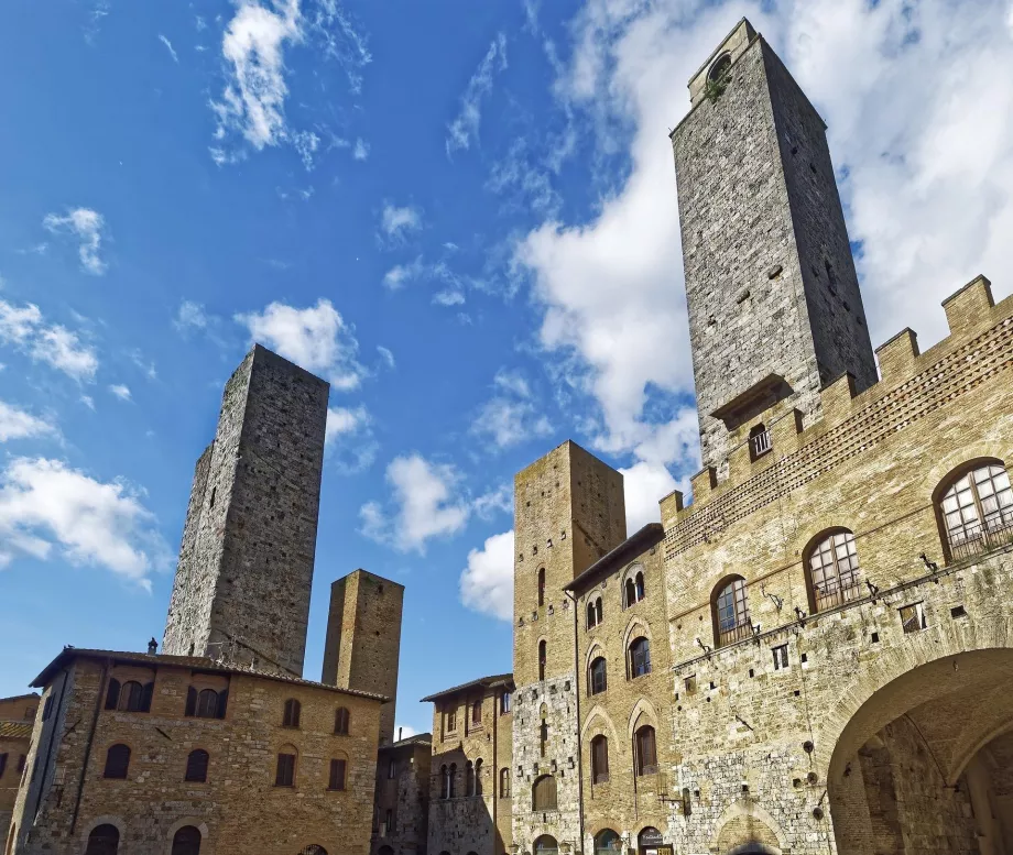 As torres de San Gimignano