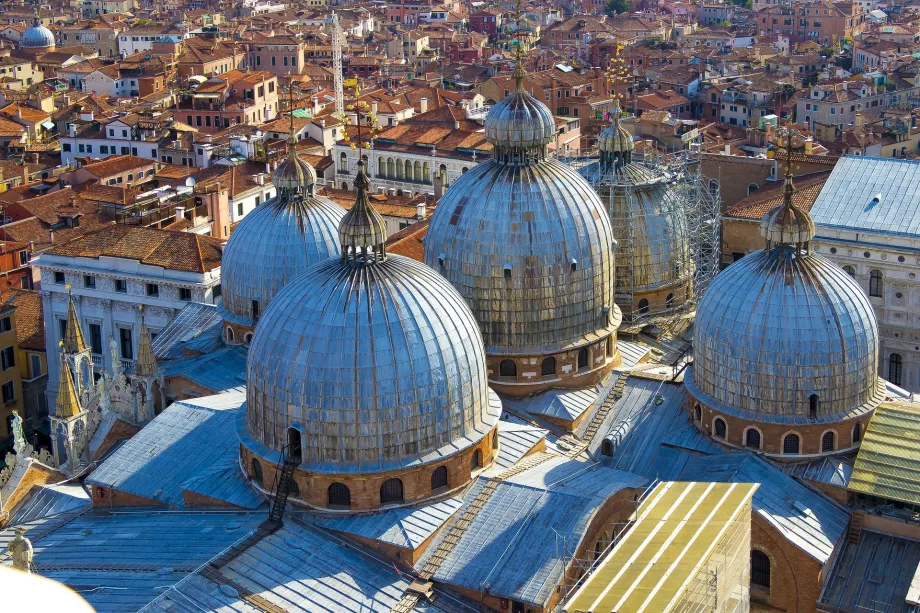 A cúpula da basílica