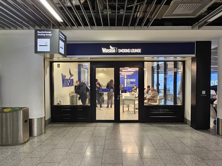 Quartos para fumadores, Aeroporto de Frankfurt