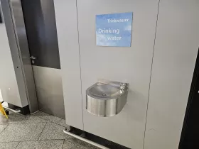 Água potável, aeroporto FRA
