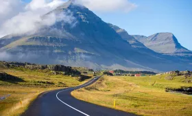 Estradas circulares à volta da Islândia