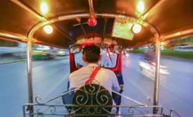 Tuktuk na Tailândia