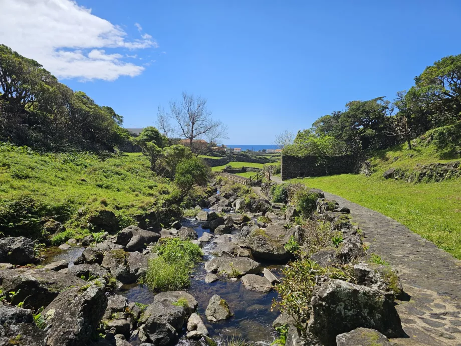 O caminho para a cascata do Bacalhau