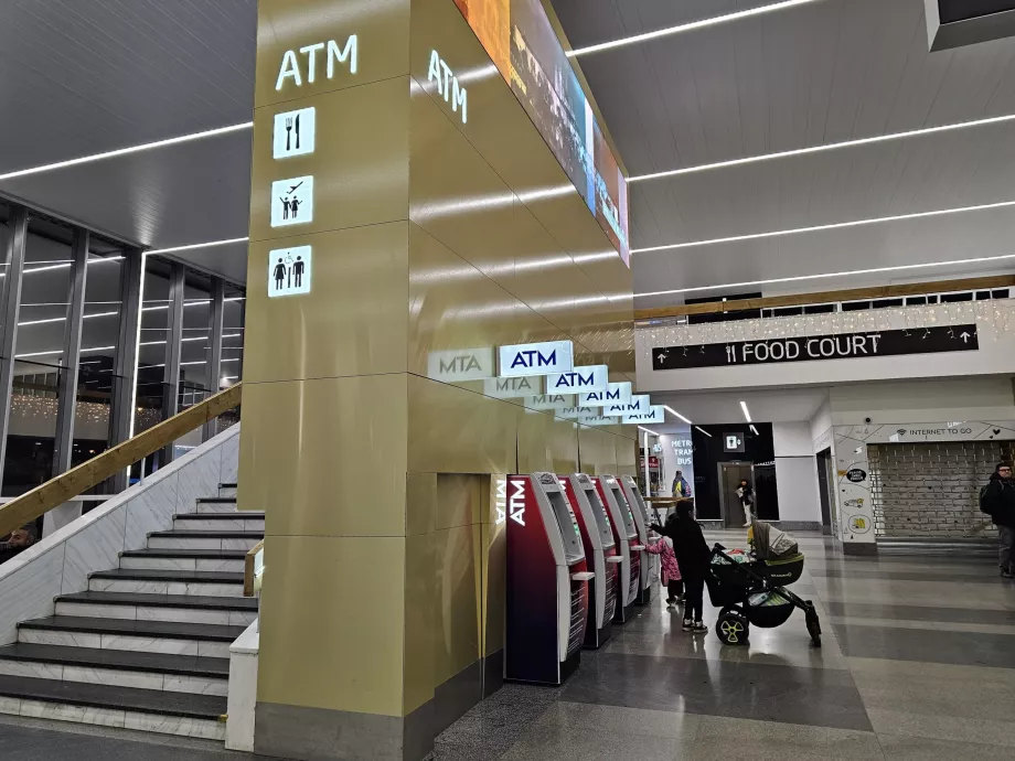 Caixas automáticos dos bancos actuais, terminal 1