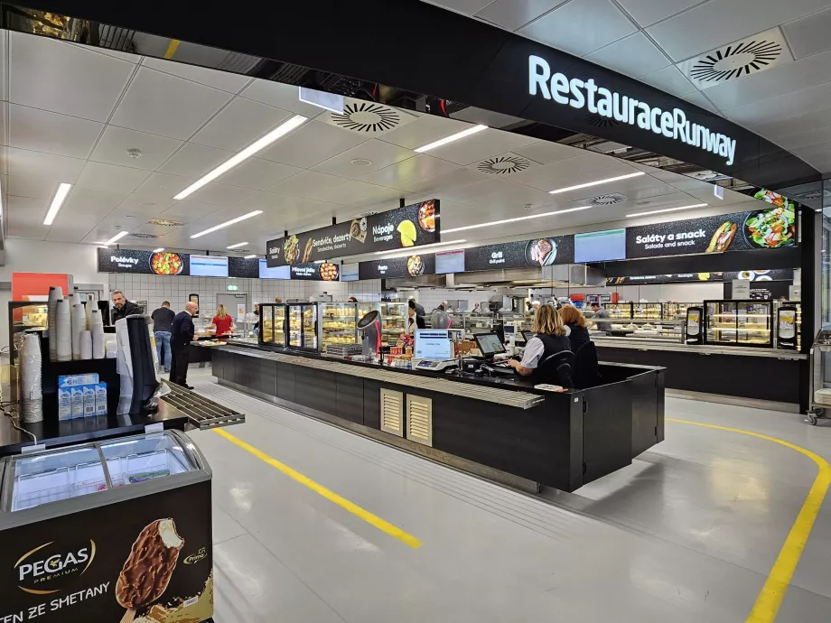 Restaurante da pista, Terminal 1