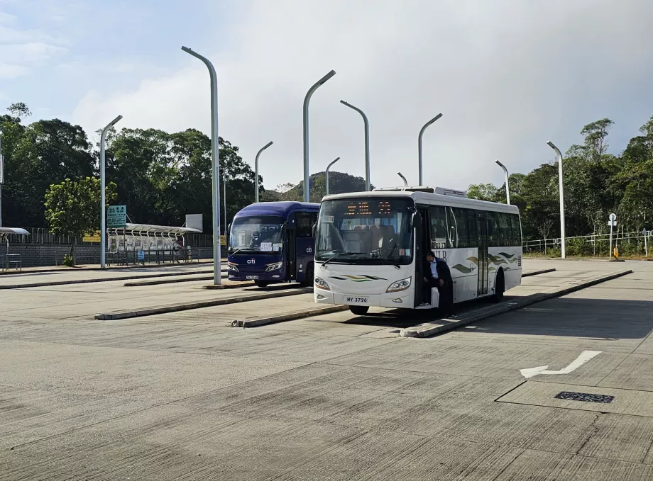 Autocarros para Ngong Ping