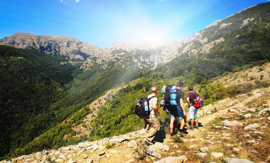 Caminhadas na Bulgária