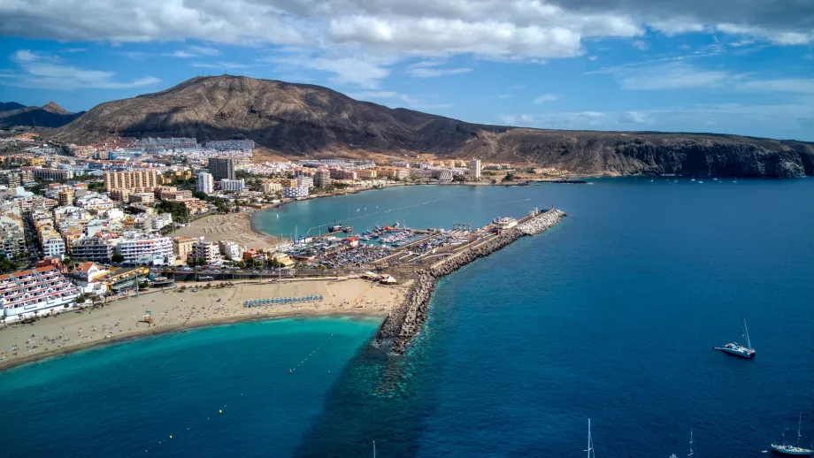 Vista de Los Cristianos