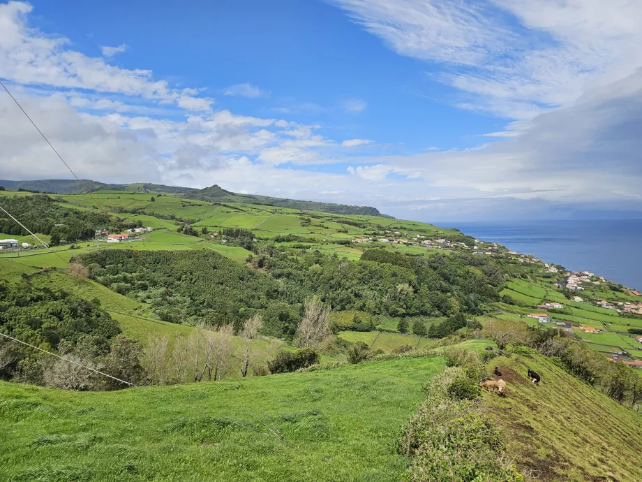 Vista para o interior