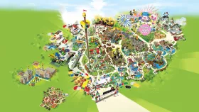 Mapa do Legoland Billund