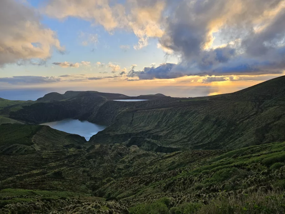 Miradouro Lagoas Funda e Rasa ao pôr do sol