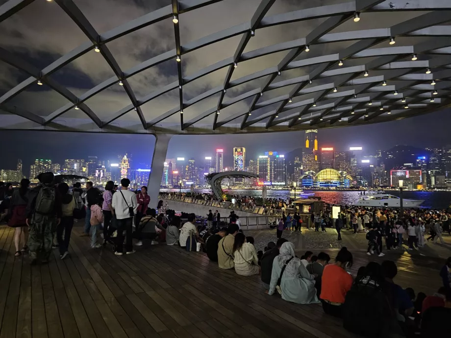 Passeio marítimo de Tsim Sha Tsui