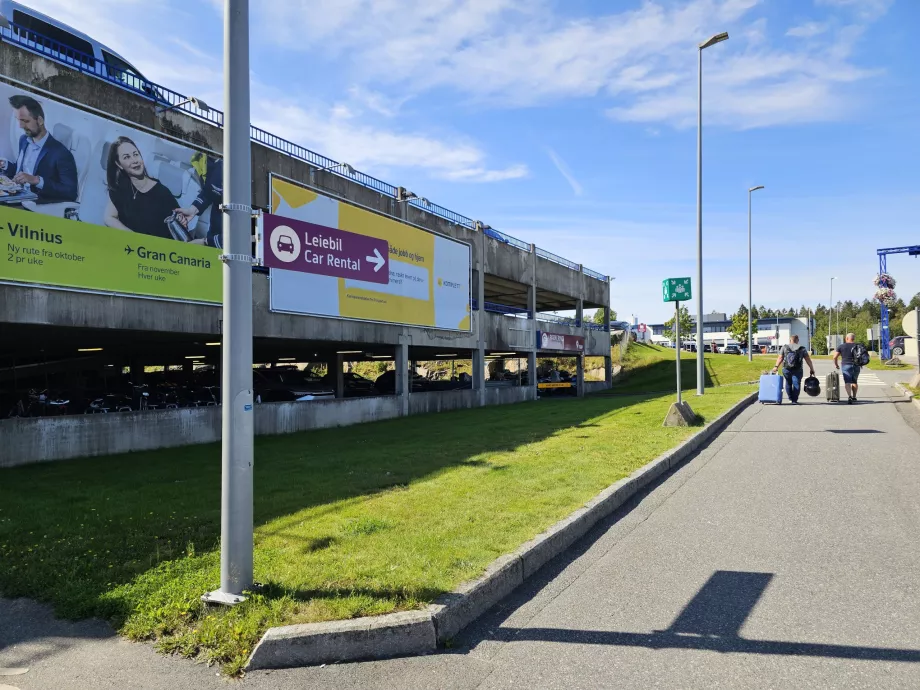 O caminho para o aluguer de automóveis