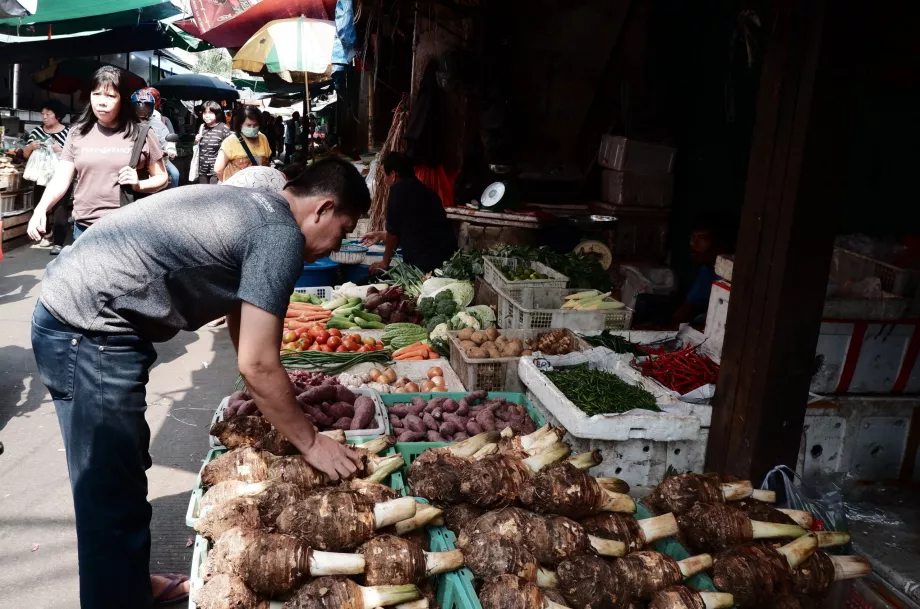 Mercado em Jakarta