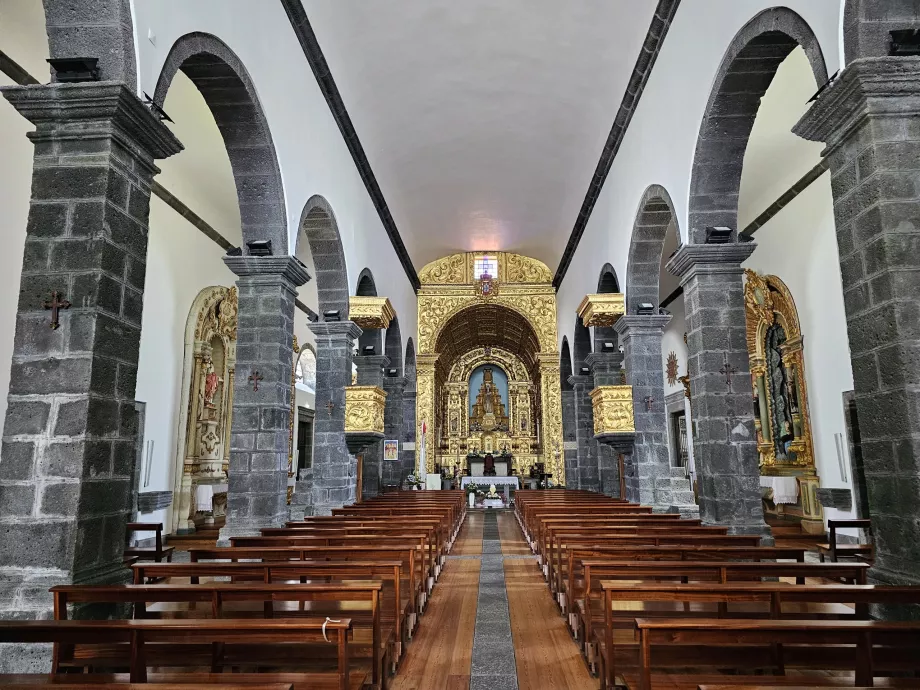 Interior da igreja da Madalena