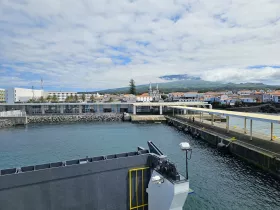 Porto da Madalena, chegada da ilha do Faial
