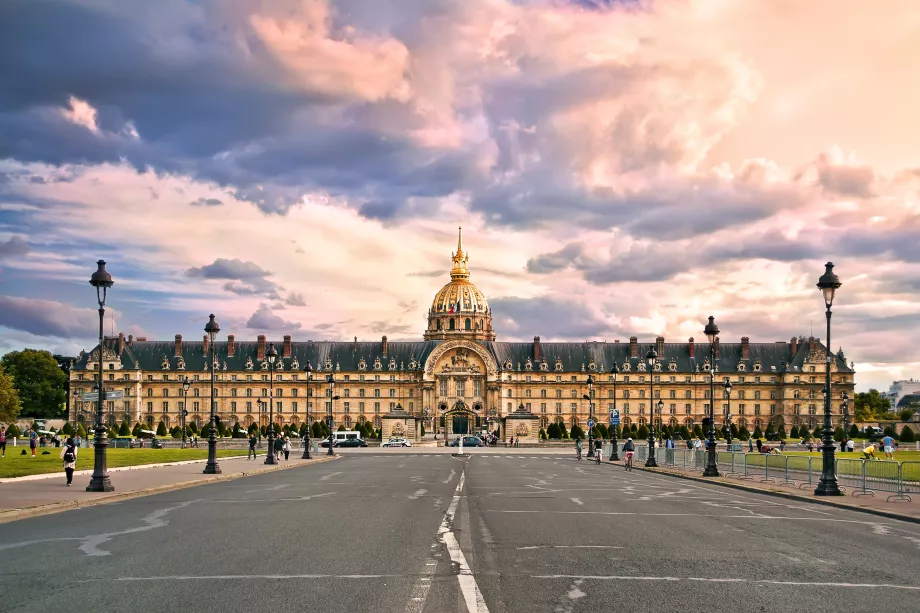 Invalides em Paris