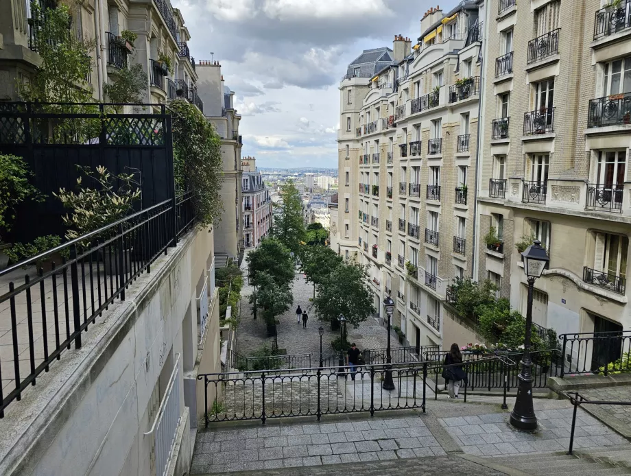 Escadas de Montmartre