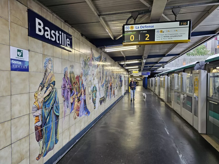 Estação de metro Bastille