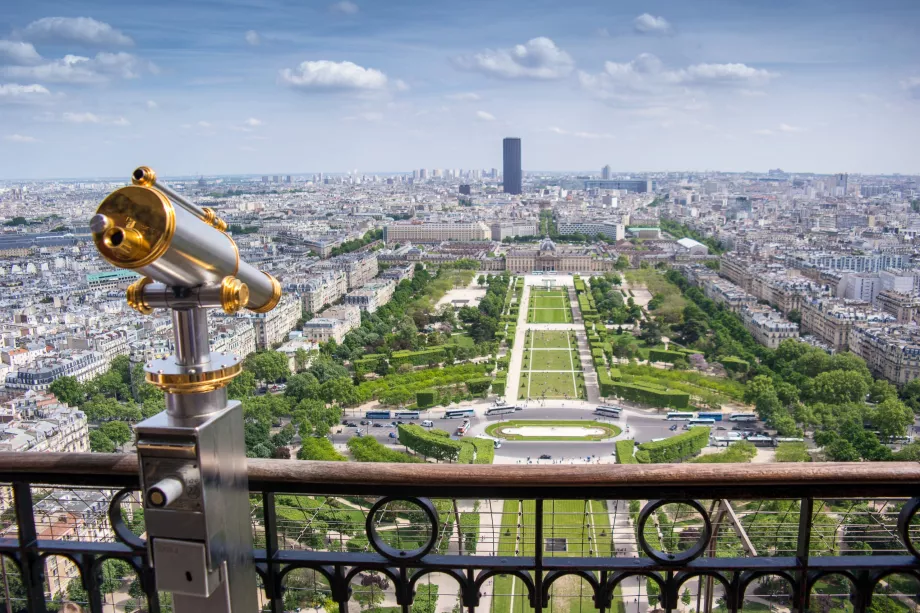 Torre Eiffel - vista do 2º andar