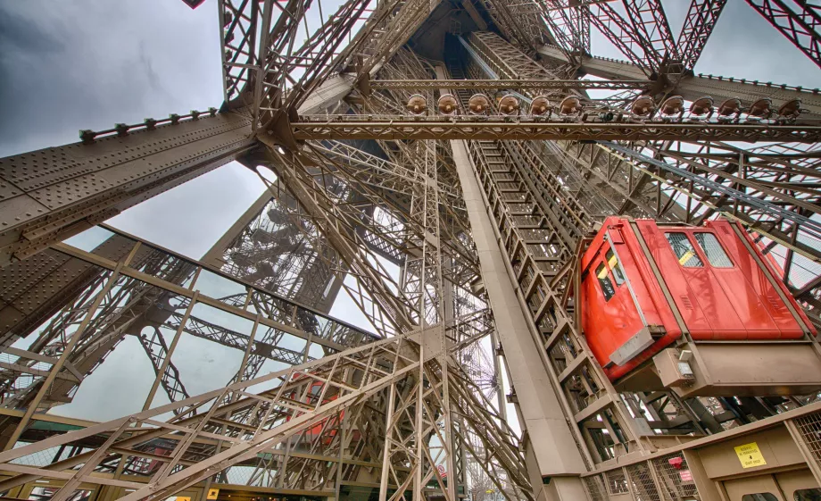 Torre Eiffel Elevador/elevador