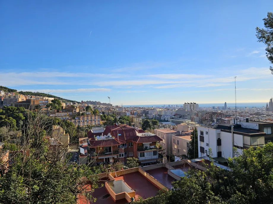 Vista da colina das Três Cruzes