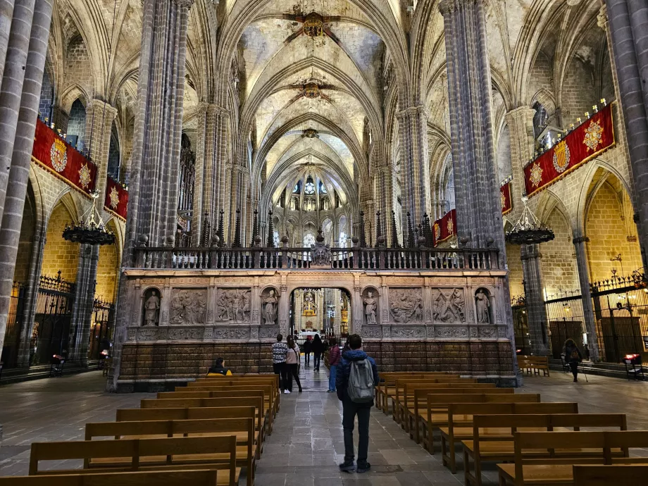 Catedral de Barcelona, interior