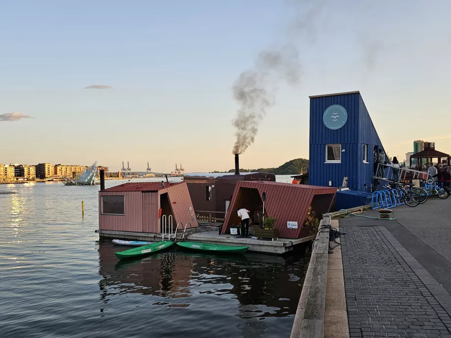 Saunas no centro de Oslo