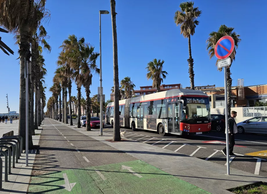 Autocarros em Barcelona