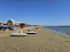 Main beach in Larnaca