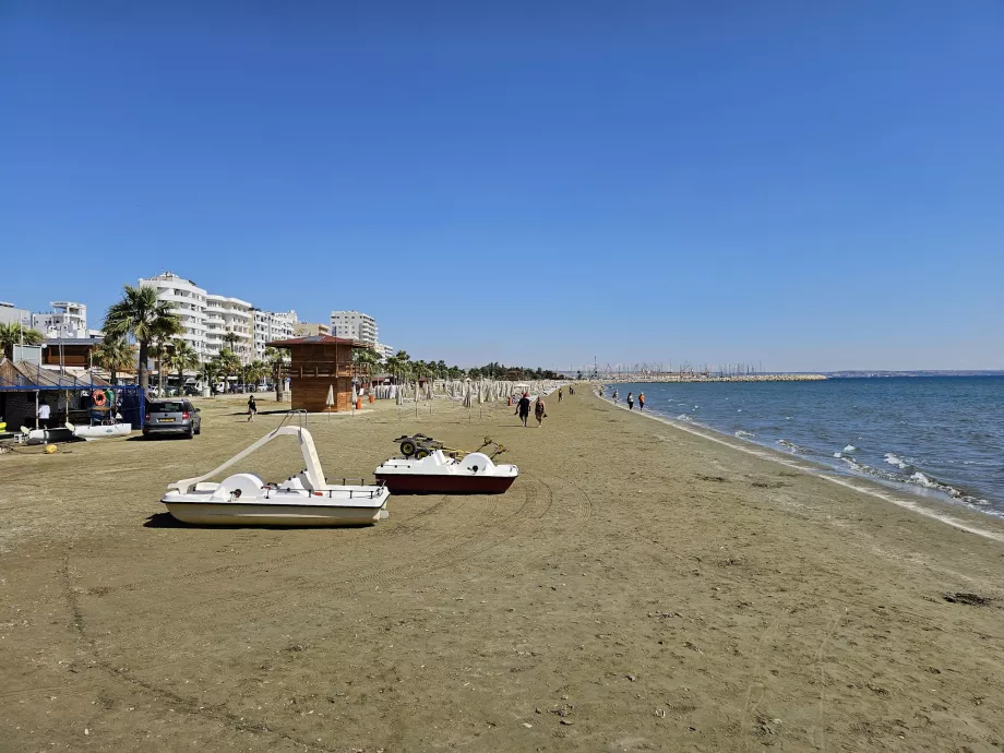 Main beach in Larnaca