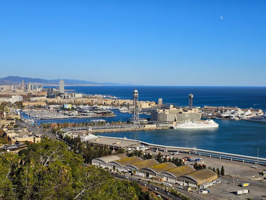 Vista de Barcelona a partir do Parque de Montjuïc