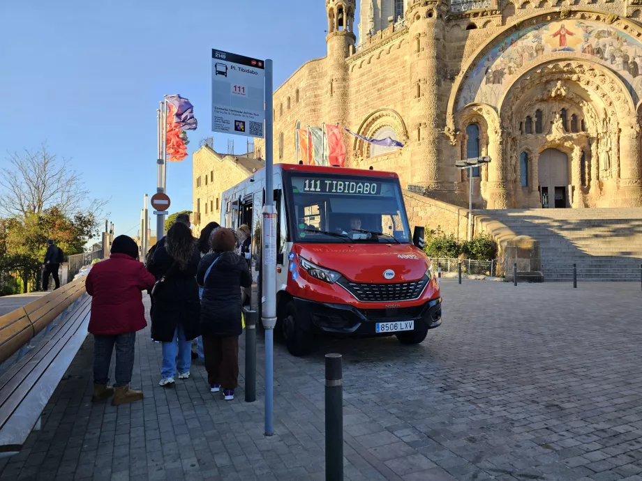 Autocarro para Tibidabo