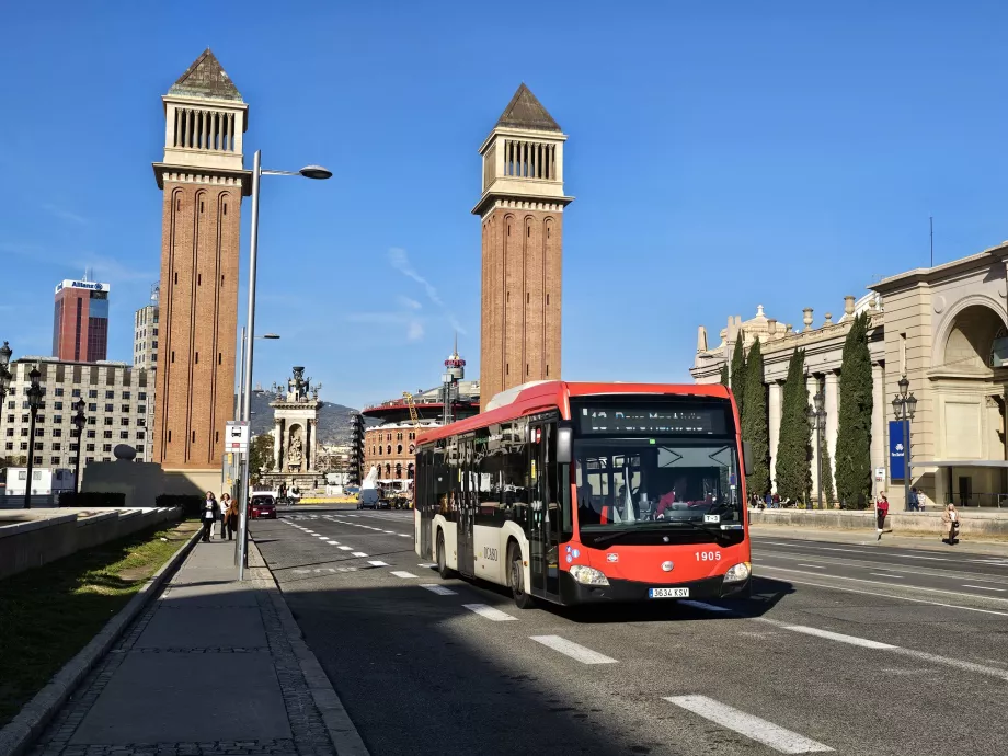 Autocarro em Barcelona