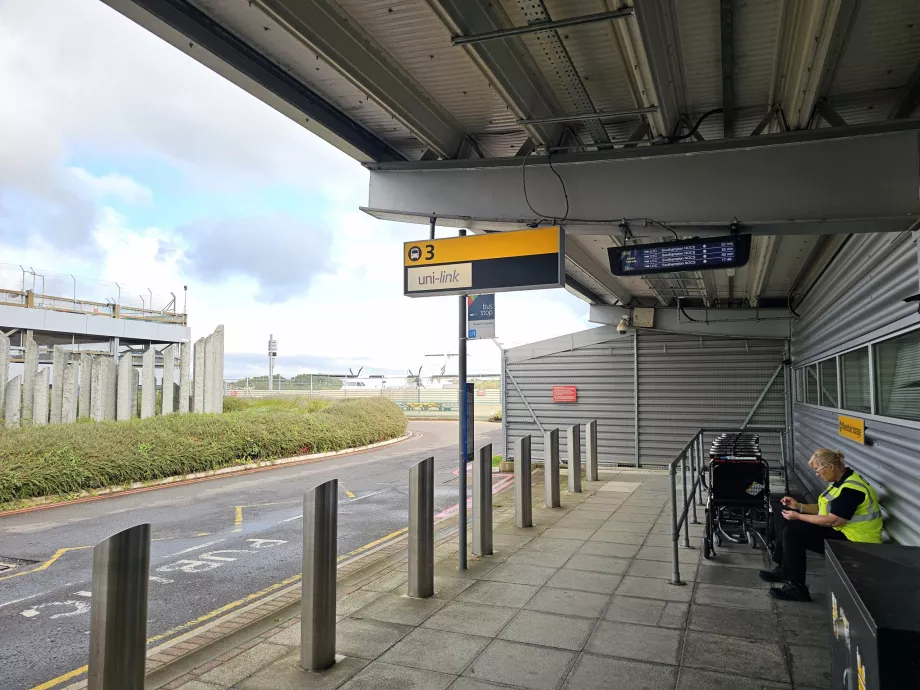 Bus stop U1C to the centre