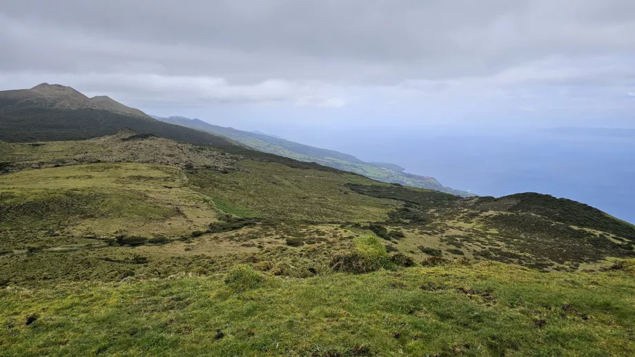 Vista da costa sul da ilha