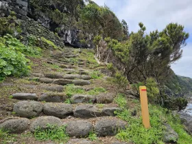 Percurso pedestre na ilha do Pico