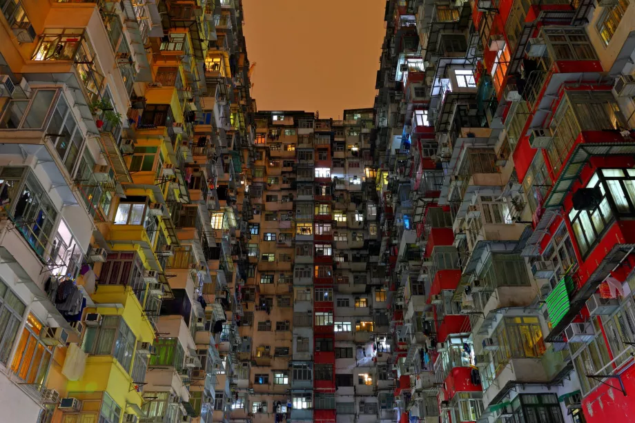 Edifícios de apartamentos Hong Kong