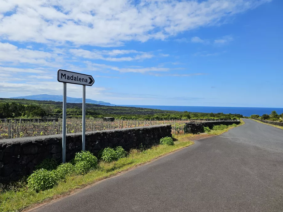 Sinais de trânsito, ilha do Pico