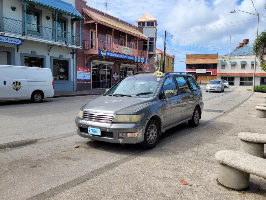 Táxi em Bridgetown