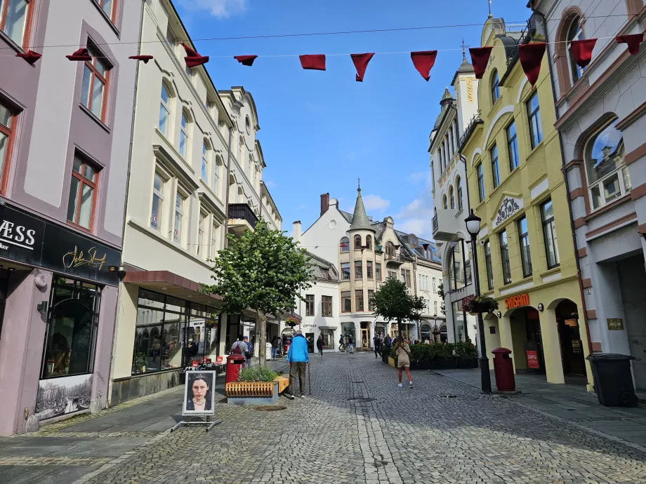 O centro de Alesund