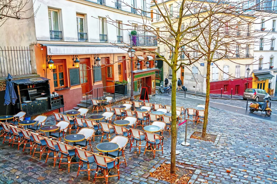 Café em Montmartre