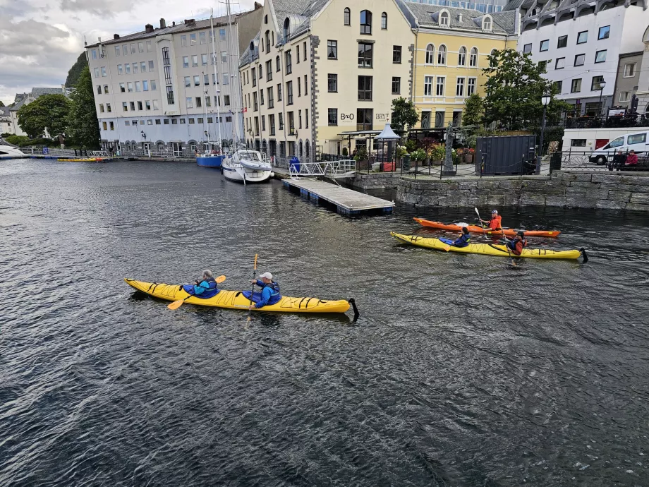 Caiaque em Alesund