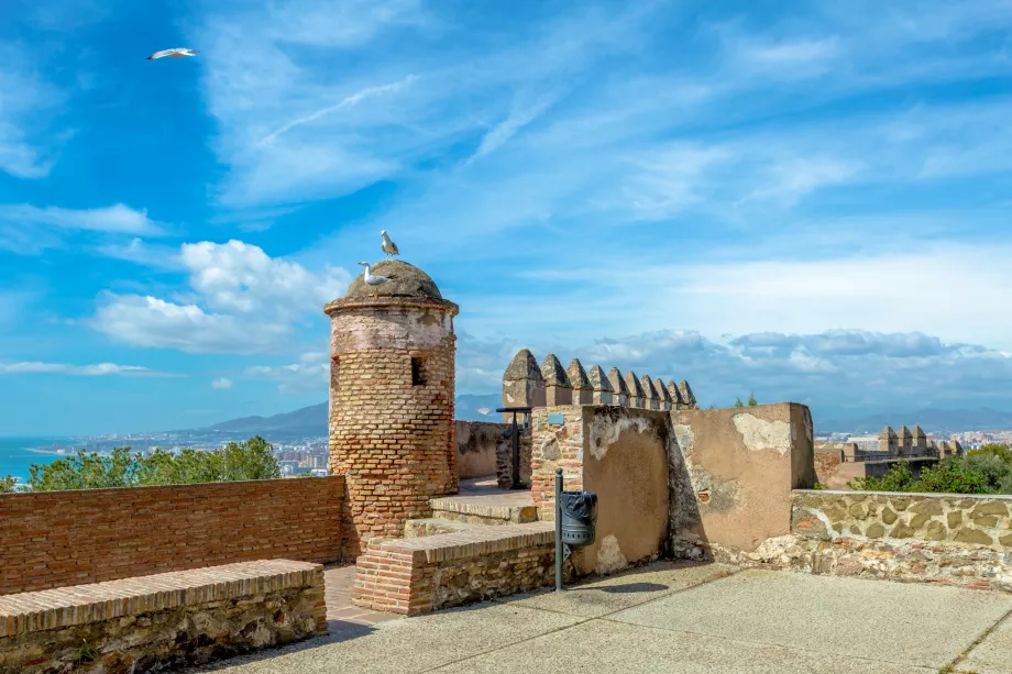 Os castelos de Gibralfaro