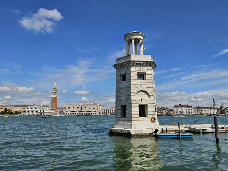 Vista de Veneza a partir da ilha de San Giorgio