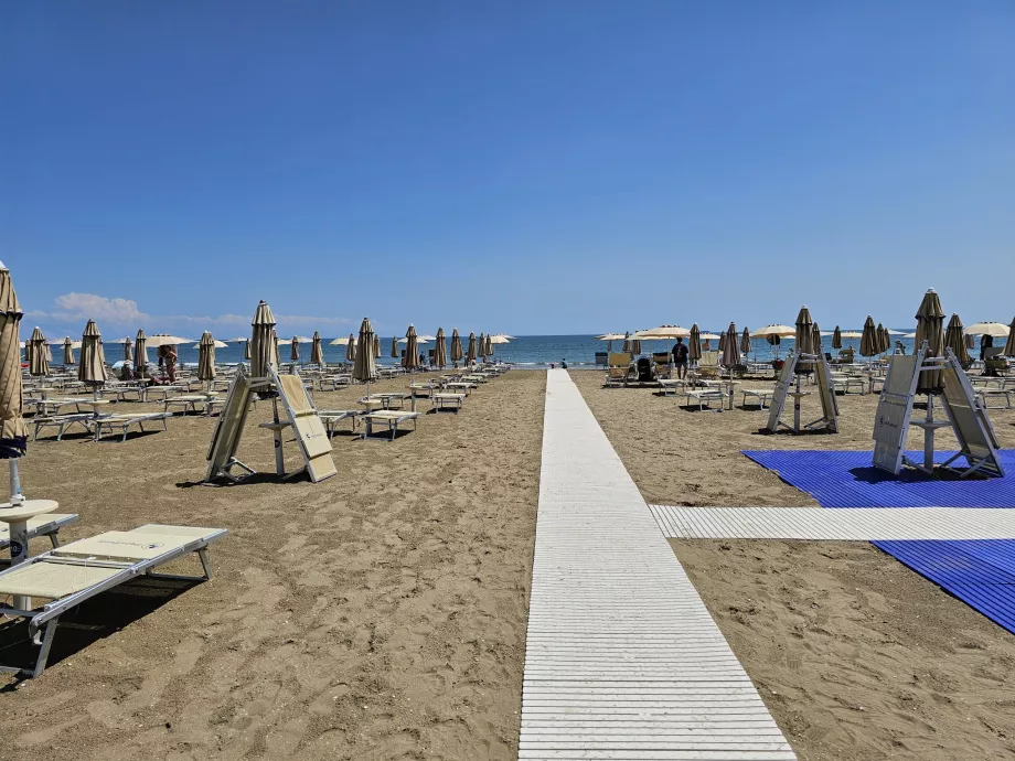 Praia paga no Lido di Venezia