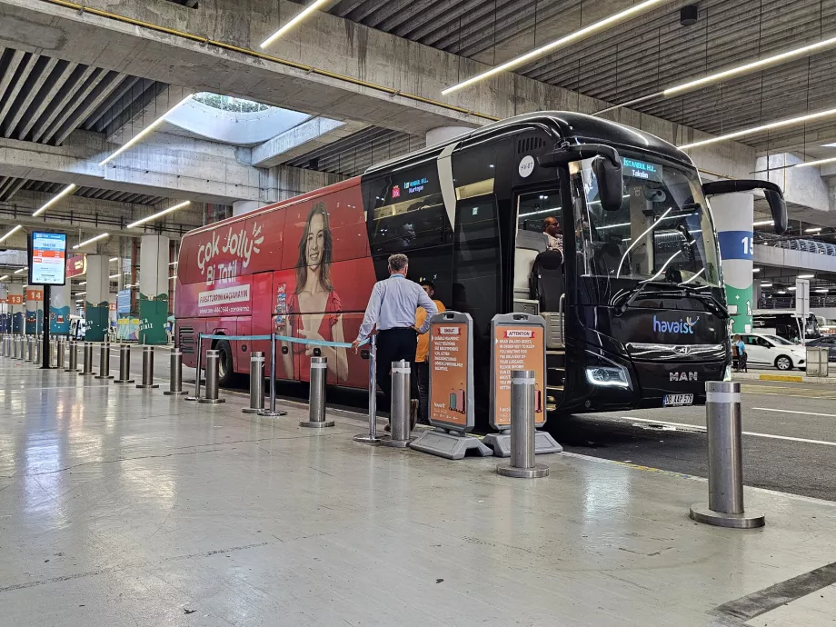 Autocarro Aeroporto de Havaist-Taksim